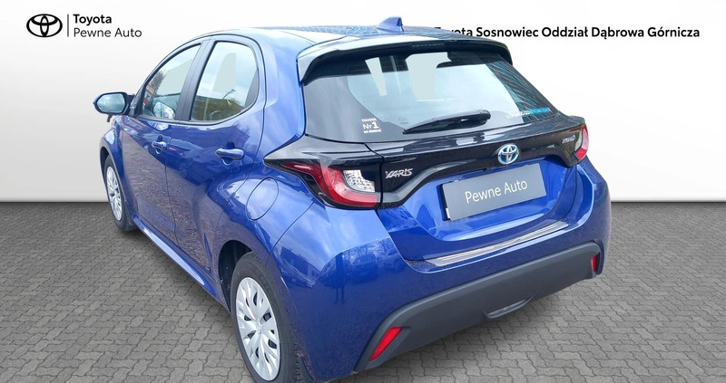 Toyota Yaris cena 87900 przebieg: 34000, rok produkcji 2022 z Radłów małe 121